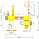 Детская площадка Пикник "Оптимус" Стэйдж Бонд с шестом