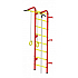 Детский спортивный комплекс ДСК "Пионер-с1у"(пристеночный) красный-желтый