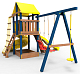 картинка Детская игровая площадка Пикник  "Элит" с винтовой трубой (синий) от магазина Лазалка