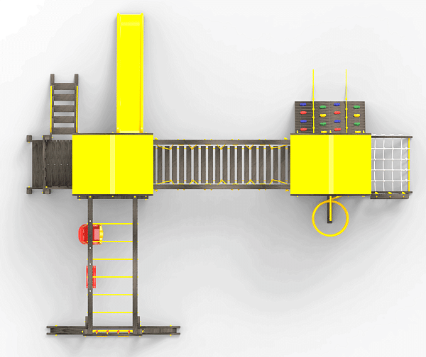 картинка Детская площадка Пикник "Black" Кракен от магазина Лазалка
